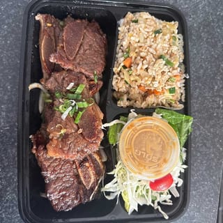 LA Galbi Plate